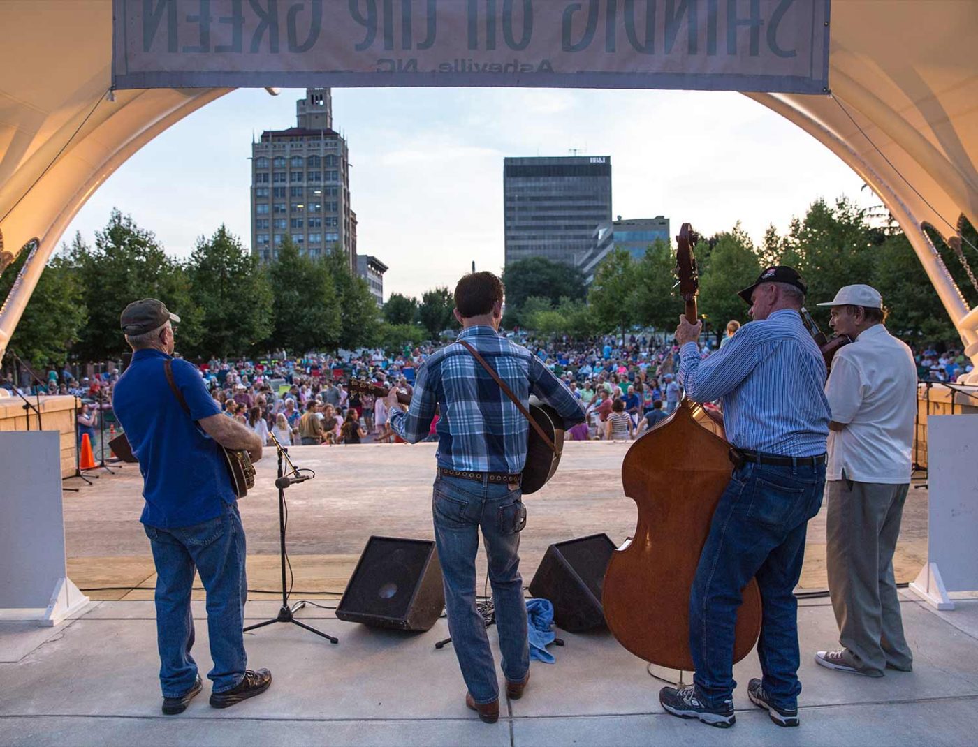 Shindig on the Green, free outdoor concert in downtown Asheville Folk